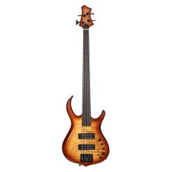   M7+ A4F/BRS Sire Basses M7 2nd Gen Series Marcus Miller fretless alder + solid maple 4-string bass guitar brown