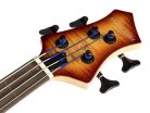 M7+ A4F/BRS Sire Basses M7 2nd Gen Series Marcus Miller fretless alder + solid maple 4-string bass guitar brown