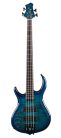 M7+ A4L/TBL Sire Basses M7 2nd Gen Series Marcus Miller lefty alder + solid maple 4-string bass guitar transparent blue