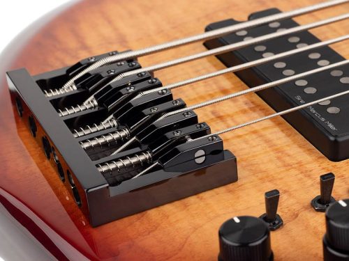 M7+ A5/BRS Sire Basses M7 2nd Gen Series Marcus Miller alder + solid maple 5-string bass guitar brown