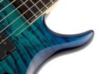 M7+ A5/TBL Sire Basses M7 2nd Gen Series Marcus Miller alder + solid maple 5-string bass guitar transparent blue