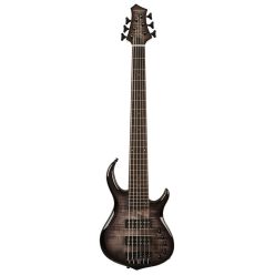   M7+ A6/TBK Sire Basses M7 2nd Gen Series Marcus Miller alder + solid maple 6-string bass guitar transparent black