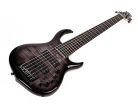 M7+ A6/TBK Sire Basses M7 2nd Gen Series Marcus Miller alder + solid maple 6-string bass guitar transparent black