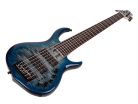 M7+ A6/TBL Sire Basses M7 2nd Gen Series Marcus Miller alder + solid maple 6-string bass guitar transparent blue