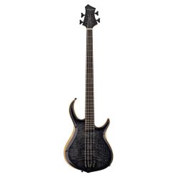   M7+ S4/TBK Sire Basses M7 2nd Gen Series Marcus Miller swamp ash + solid maple 4-string bass guitar transparent black