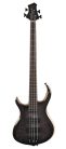 M7+ S4L/TBK Sire Basses M7 2nd Gen Series Marcus Miller lefty swamp ash + solid maple 4-string bass guitar transparent black