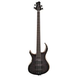   M7+ S4L/TBK Sire Basses M7 2nd Gen Series Marcus Miller lefty swamp ash + solid maple 4-string bass guitar transparent black