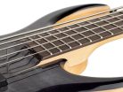 M7+ S5/TBK Sire Basses M7 2nd Gen Series Marcus Miller swamp ash + solid maple 5-string bass guitar transparent black