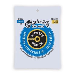   MA150PK3 Martin Superior Performance SP 80/20 string set 3 PACK 80/20 bronze, medium 013-017-026-035-045-056