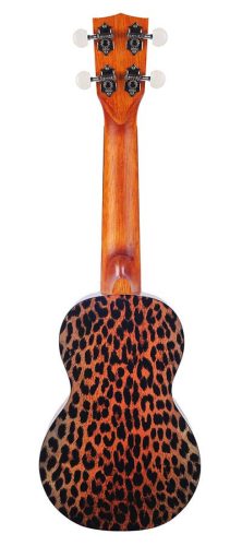MA1CH Mahalo Art Series soprano ukulele CHEETAH, with bag
