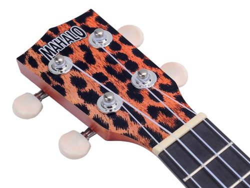 MA1CH Mahalo Art Series soprano ukulele CHEETAH, with bag
