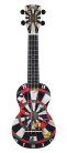 MA1DR Mahalo Art Series soprano ukulele DARTS, with bag