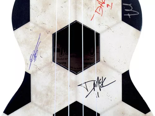 MA1FB Mahalo Art Series soprano ukulele FOOTBALL, with bag