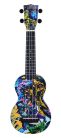 MA1GR Mahalo Art Series soprano ukulele GRAFITI, with bag