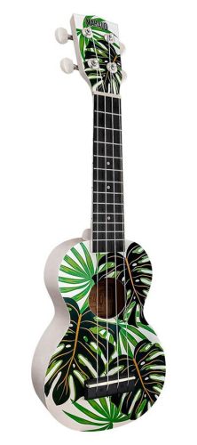 MA1MT Mahalo Art Series soprano ukulele MONSTERA, with bag