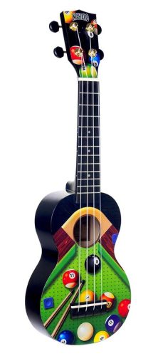 MA1PL Mahalo Art Series soprano ukulele POOL, with bag