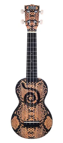 MA1PY Mahalo Art Series soprano ukulele PYTHON, with bag