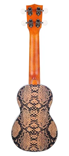 MA1PY Mahalo Art Series soprano ukulele PYTHON, with bag