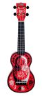 MA1RD Mahalo Art Series soprano ukulele RUSSIAN DOLL, with bag