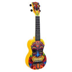 MA1TK Mahalo Art Series soprano ukulele TIKI, with bag