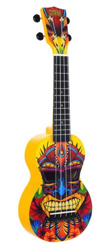 MA1TK Mahalo Art Series soprano ukulele TIKI, with bag