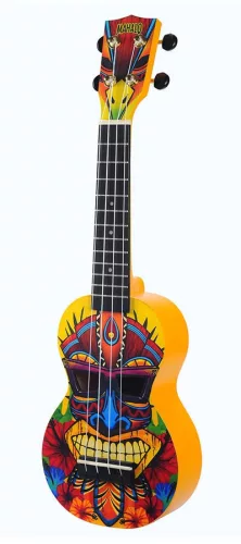 MA1TK Mahalo Art Series soprano ukulele TIKI, with bag