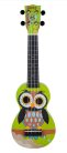 MA1WL Mahalo Art Series soprano ukulele OWL, with bag