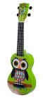 MA1WL Mahalo Art Series soprano ukulele OWL, with bag