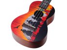 MA2WW Mahalo Artist Elite Series concert ukulele WILD WEST, with bag