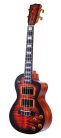 MA3EG Mahalo Artist Elite Series tenor ukulele ELECTRIC GUITAR, with MEQ2 9v preamp, with bag