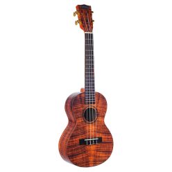   MA3KA Mahalo Artist Elite Series tenor ukulele PHOTO FLAME KOA, with bag