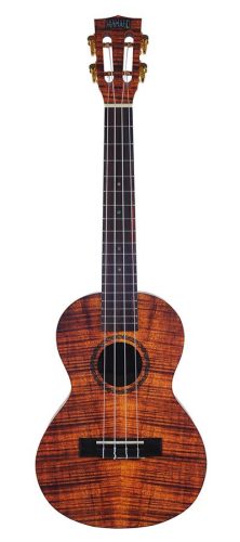 MA3KA Mahalo Artist Elite Series tenor ukulele PHOTO FLAME KOA, with bag