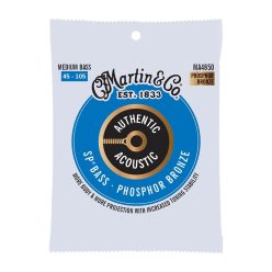   MA4850 Martin Superior Performance SP PB string set, 92/8 phosphor bronze, medium, 045-065-085-105