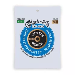   MA530 Martin Superior Performance SP PB string set phosphor bronze, extra light 010-014-023-030-039-047