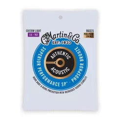   MA535 Martin Superior Performance SP PB string set phosphor bronze, custom light 011-015-023-032-042-052