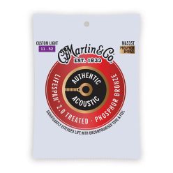   MA535T Martin Lifespan 2.0 string set phosphor bronze, custom light 011-015-023-032-042-052