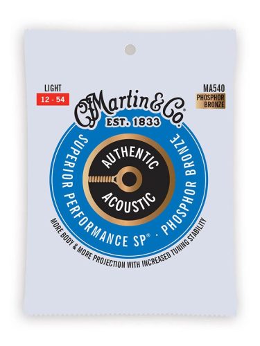 MA540 Martin Superior Performance SP PB string set phosphor bronze, light 012-016-025-032-042-054