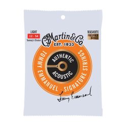   MA540FX Martin Authentic Acoustic Flexible Core string set, 92/8 phosphor bronze, light, 012-016-025-032-042-054