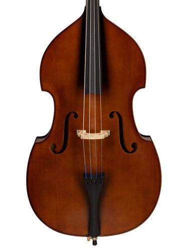 Schneider MB-44-PY Kontrabass 4/4 – Sperrholz-Korpus, Nitrolack, Ahorn-Griffbrett, mit Tasche und Bogen