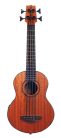 MB1TBR Mahalo  electric ukulele bass, transparent brown, with padded bag and strap