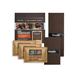   MBVMSK49HALG Boveda  starter kit 3x 70gr 49% high absorbence, with 1 double and 1 single holder