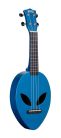 MC1AL/MBU Mahalo Creative Series ukulele "Alien" with bag, metallic blue