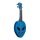 MC1AL/MBU Mahalo Creative Series ukulele "Alien" with bag, metallic blue