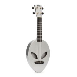   MC1AL/MSL Mahalo Creative Series ukulele "Alien" with bag, metallic silver
