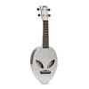 MC1AL/MSL Mahalo Creative Series ukulele "Alien" with bag, metallic silver