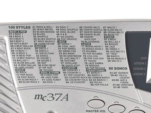 MC37A Claviatură Medeli Educational Series, 49 taste de dimensiuni medii, 2 x 2 watt