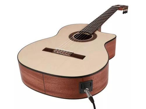MC48SCE Martinez Standard Series classic guitar, solid spruce top, mahogany b&s, pau ferro fb, Fishman Presys II