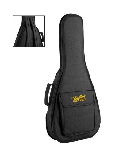 MD-21 Boston  bag for Portoguese mandolin, 21 mm. padded nylon, black