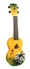 MD1HAGNB Mahalo Designer Series soprano ukulele HAWAII, green burst, with bag