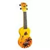 MD1HAORB Mahalo Designer Series soprano ukulele HAWAII, orange burst, with bag